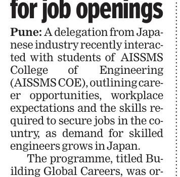 COE news in Times of India 28th July 2026